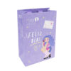 Bolsa Morada Pequeña Regalo Trendy